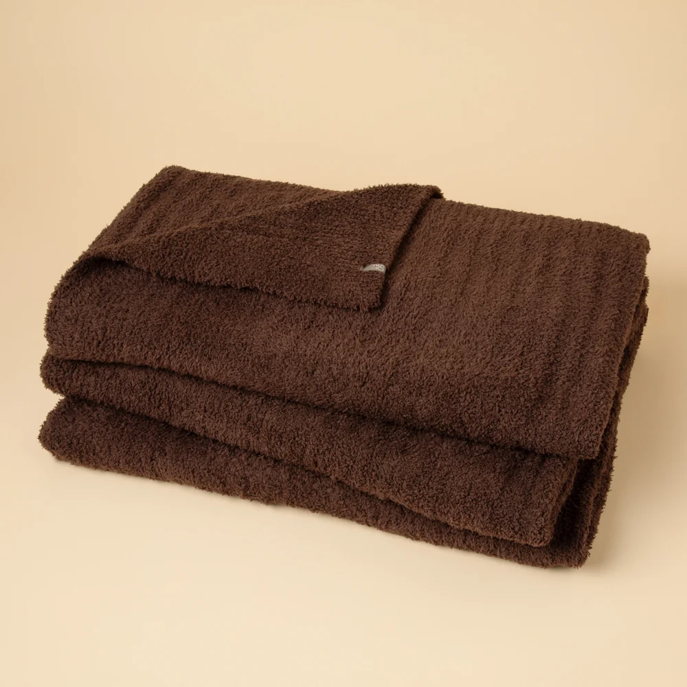 50" x 70" Solid Rib Marshmallow Blanket - Image 19