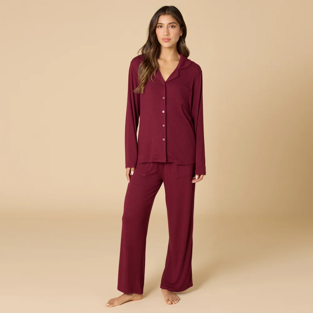 Aria - Slim Notch Collar PJ Set - Image 11