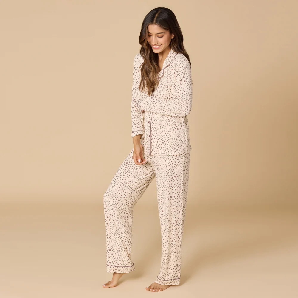 Aria - Slim Notch Collar PJ Set - Image 17
