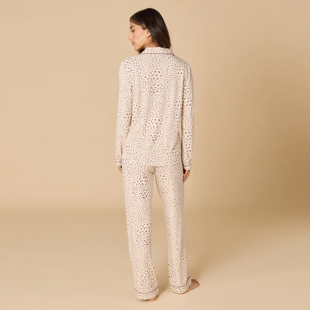 Aria - Slim Notch Collar PJ Set - Image 18