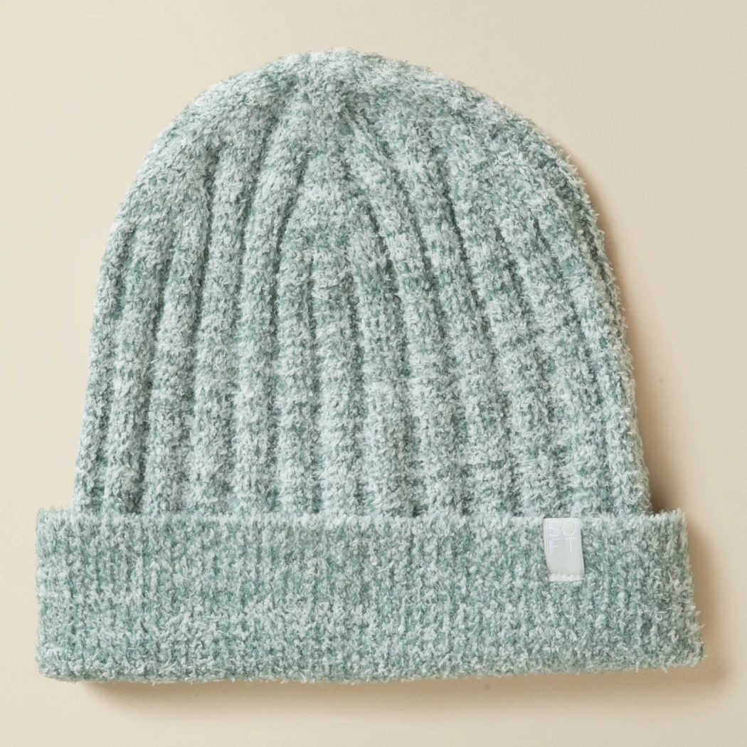Chunky Rib Marshmallow Beanie - Image 10