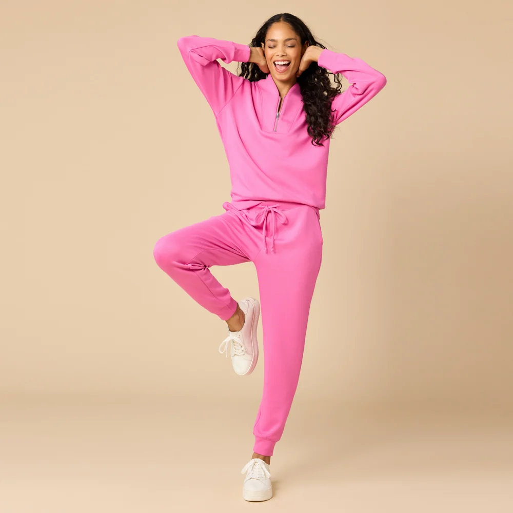 DreamTech ¼ Zip Jogger Set - Image 36