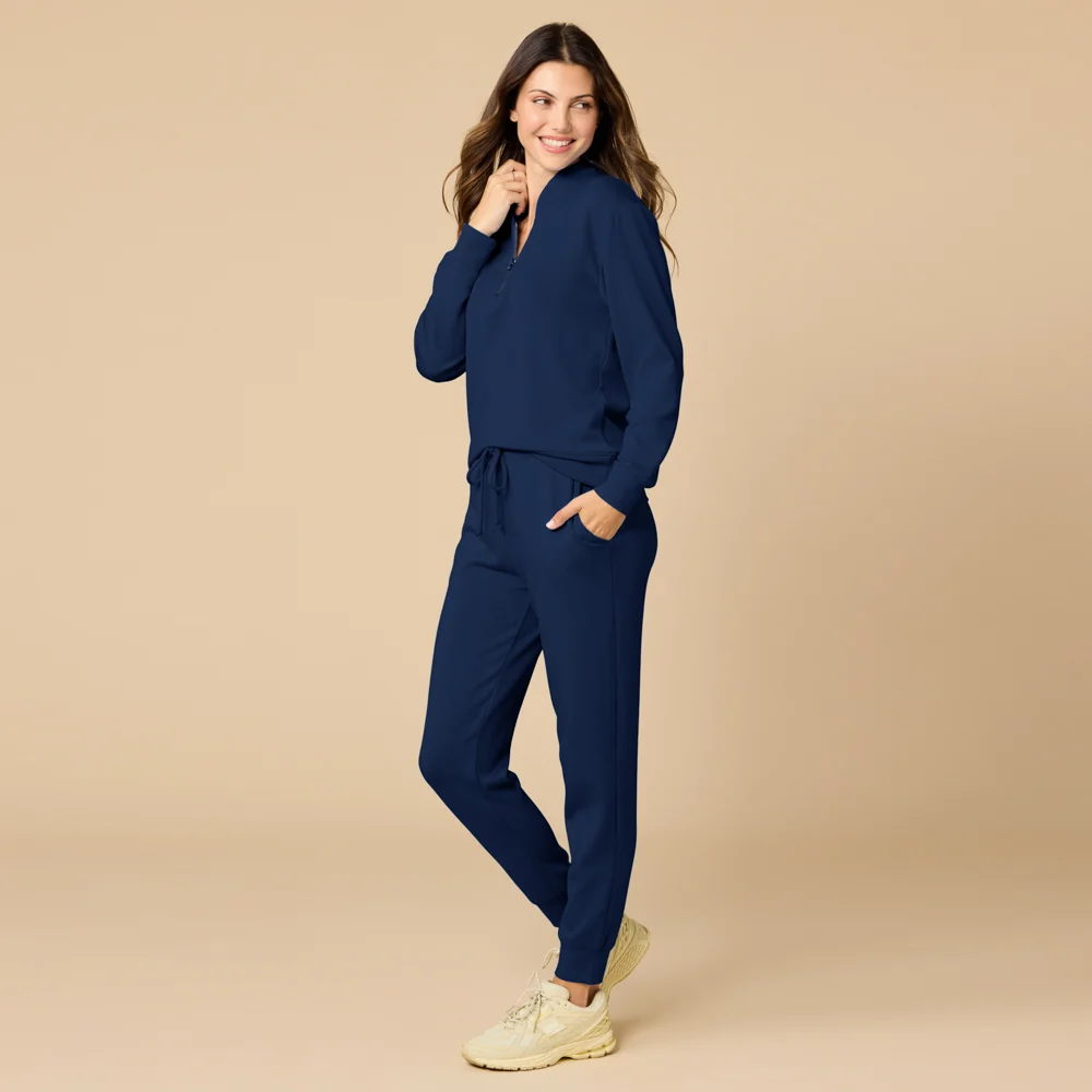 DreamTech ¼ Zip Jogger Set - Image 43