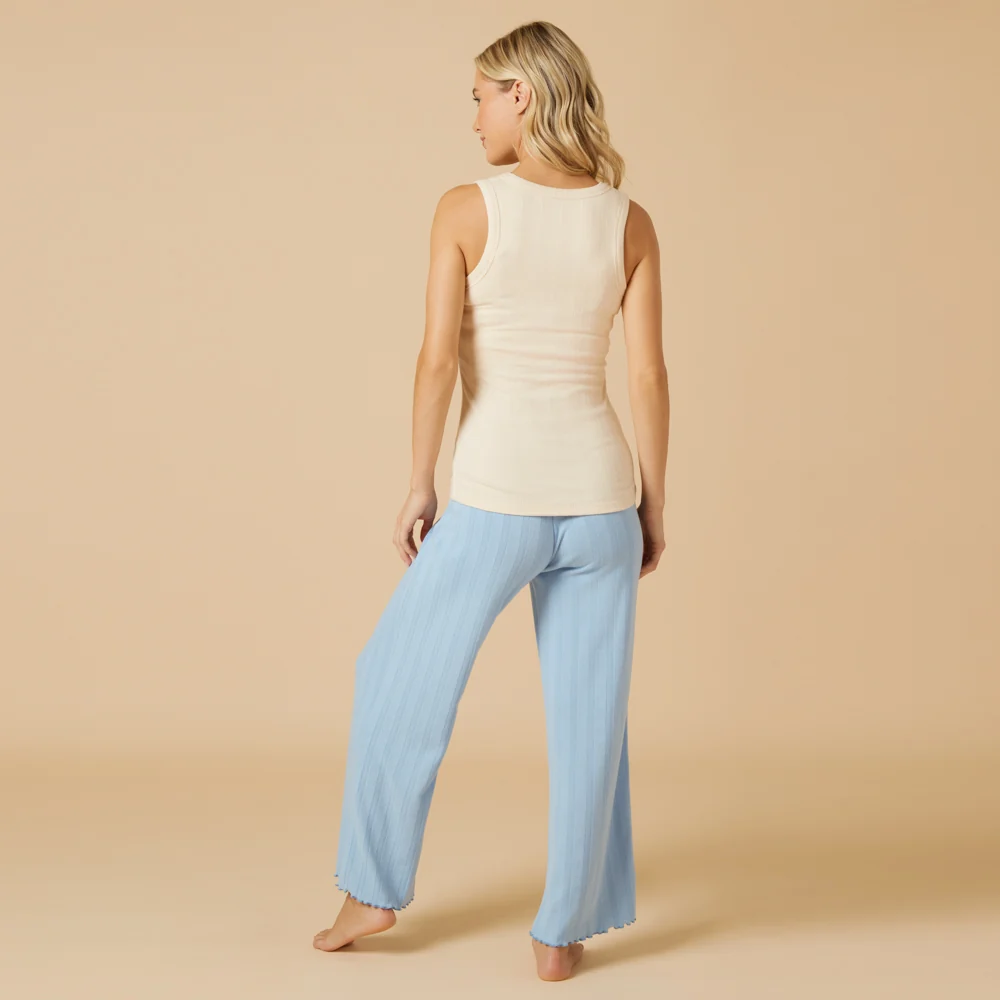 Pointelle Tank with Shelf Bra - Image 20