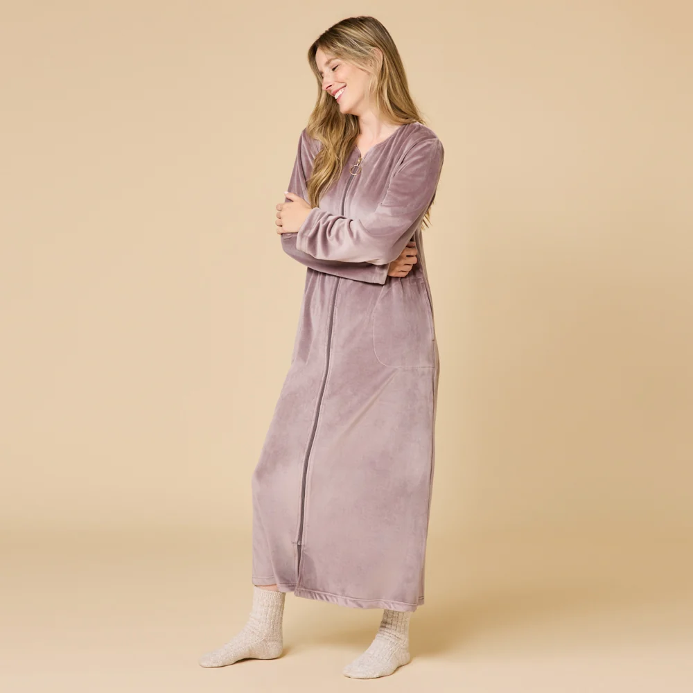 Serenity Shear Mink Zip Robe - Image 10