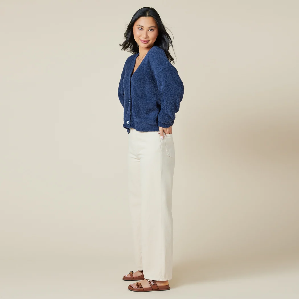 Marshmallow Crop Cardigan - Image 30